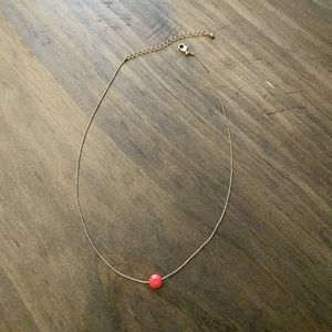 Coral Bead Necklace